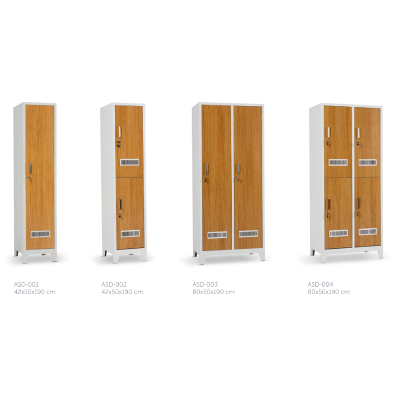 Ahşap Kapaklı Soyunma Dolabı - Görsel 2