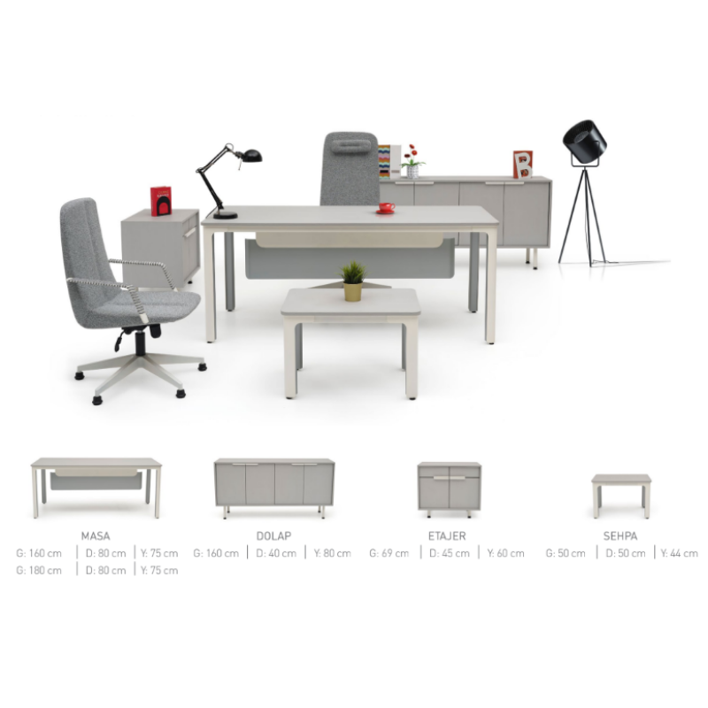 Mira Personel Masa Takımı - Görsel 2