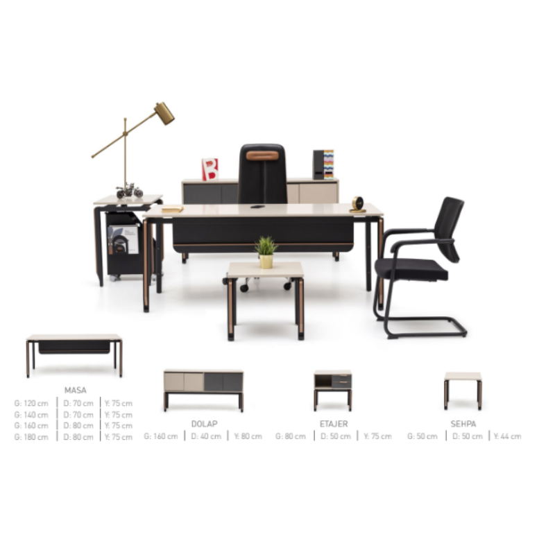 Edmond Personel Masa Takımı - Görsel 2