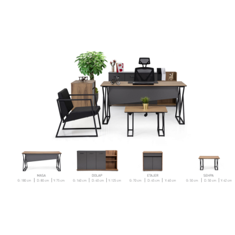 Susanna Personel Masa Takımı - Görsel 2